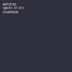#2F2F3D - Charade Color Image