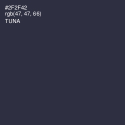 #2F2F42 - Tuna Color Image