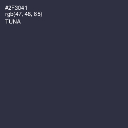 #2F3041 - Tuna Color Image