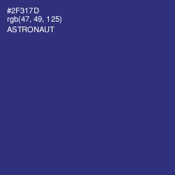 #2F317D - Astronaut Color Image