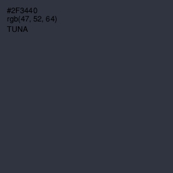 #2F3440 - Tuna Color Image