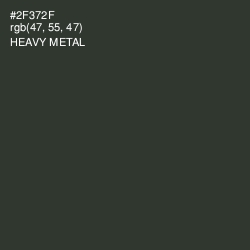 #2F372F - Heavy Metal Color Image