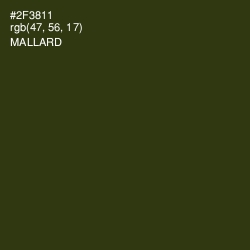 #2F3811 - Mallard Color Image