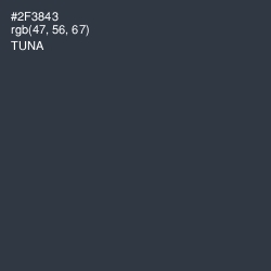 #2F3843 - Tuna Color Image