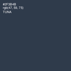 #2F3B4B - Tuna Color Image