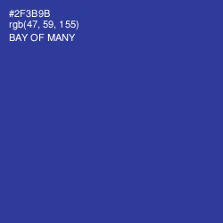 #2F3B9B - Bay of Many Color Image