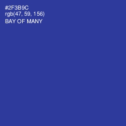 #2F3B9C - Bay of Many Color Image