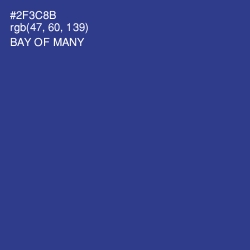 #2F3C8B - Bay of Many Color Image
