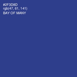 #2F3D8D - Bay of Many Color Image
