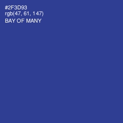 #2F3D93 - Bay of Many Color Image