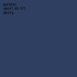 #2F3F61 - Rhino Color Image