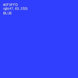 #2F3FFD - Blue Color Image