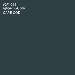 #2F4045 - Cape Cod Color Image