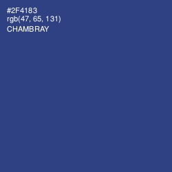 #2F4183 - Chambray Color Image