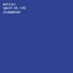 #2F4191 - Chambray Color Image