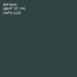 #2F4340 - Cape Cod Color Image