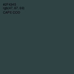 #2F4345 - Cape Cod Color Image