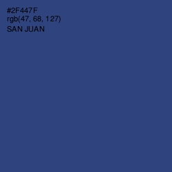 #2F447F - San Juan Color Image