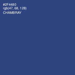 #2F4480 - Chambray Color Image