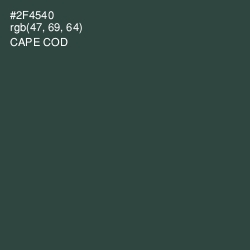 #2F4540 - Cape Cod Color Image