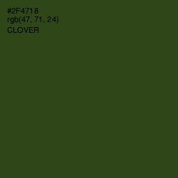 #2F4718 - Clover Color Image