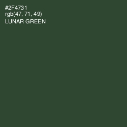 #2F4731 - Lunar Green Color Image