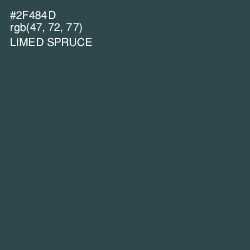 #2F484D - Limed Spruce Color Image