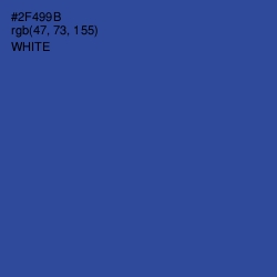 #2F499B - Sapphire Color Image