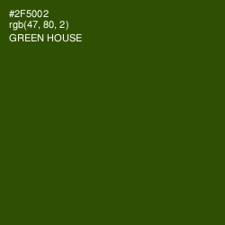 #2F5002 - Green House Color Image