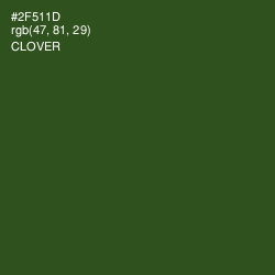 #2F511D - Clover Color Image