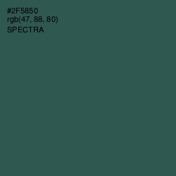 #2F5850 - Spectra Color Image