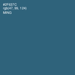 #2F637C - Ming Color Image