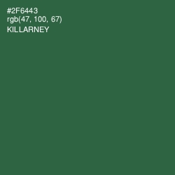 #2F6443 - Killarney Color Image