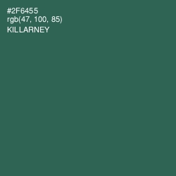 #2F6455 - Killarney Color Image