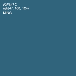 #2F647C - Ming Color Image