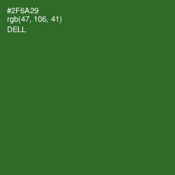 #2F6A29 - Dell Color Image