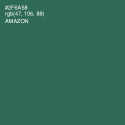 #2F6A58 - Amazon Color Image