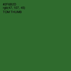 #2F6B2D - Tom Thumb Color Image