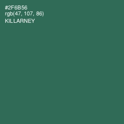 #2F6B56 - Killarney Color Image