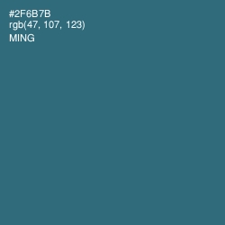 #2F6B7B - Ming Color Image