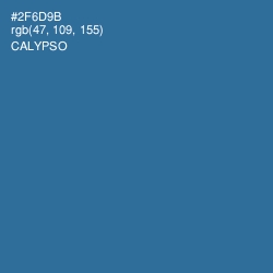 #2F6D9B - Calypso Color Image
