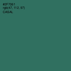 #2F7061 - Casal Color Image