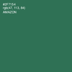 #2F7154 - Amazon Color Image