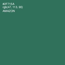 #2F715A - Amazon Color Image