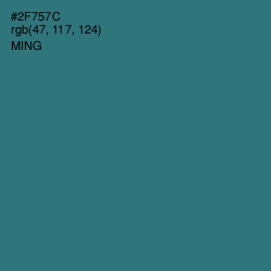 #2F757C - Ming Color Image