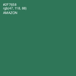 #2F7658 - Amazon Color Image