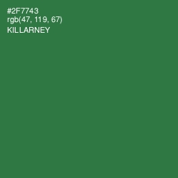 #2F7743 - Killarney Color Image