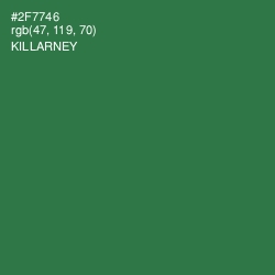 #2F7746 - Killarney Color Image