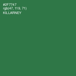 #2F7747 - Killarney Color Image