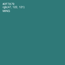 #2F7A79 - Ming Color Image